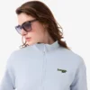 Relaxed Fit Zipped Badge Sweatshirt