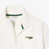 Relaxed Fit Zipped Badge Sweatshirt