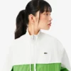 Relaxed Fit Zipped Cotton Twill Jacket