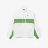 Relaxed Fit Zipped Cotton Twill Jacket