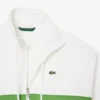 Relaxed Fit Zipped Cotton Twill Jacket