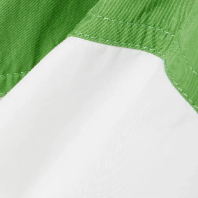Relaxed Fit Zipped Cotton Twill Jacket