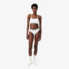 Ribbed Cotton Bralette