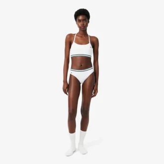 Ribbed Cotton Bralette