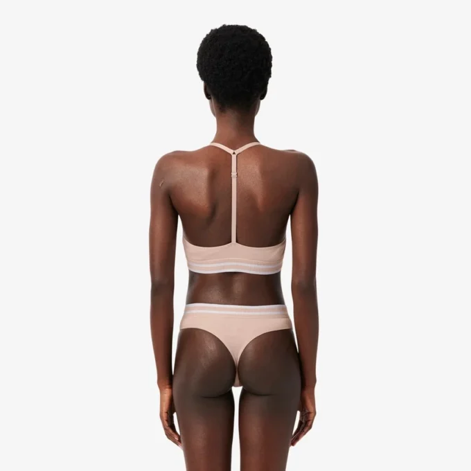 Ribbed Cotton Bralette