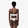 Ribbed Cotton Bralette