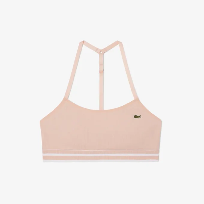 Ribbed Cotton Bralette