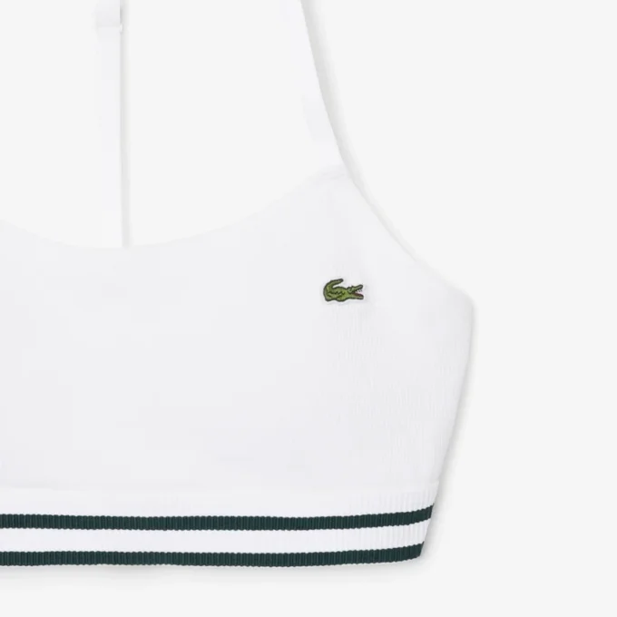 Ribbed Cotton Bralette
