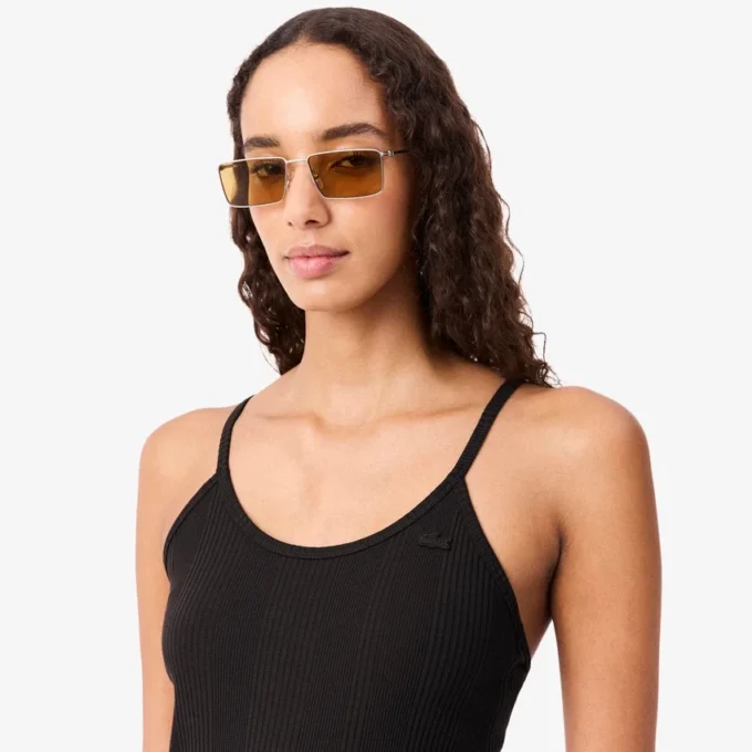Ribbed Cotton Strappy Maxi Dress