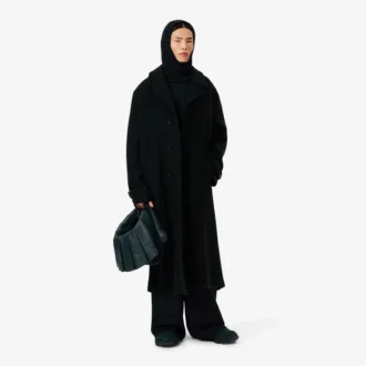 Runway Boiled Wool Coat