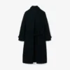 Runway Boiled Wool Coat
