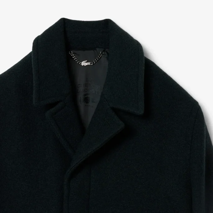Runway Boiled Wool Coat