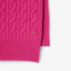 Runway Cable Knit Cashmere Scarf