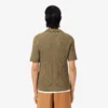 Runway Cable Knit Polo Collar Sweater