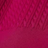 Runway Cable Knit Polo Collar Sweater