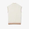 Runway Cable Knit Wool Sweater Vest