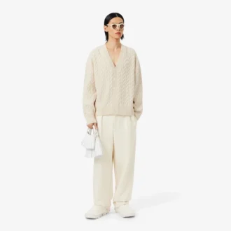 Runway Cashmere Cable Knit Cardigan