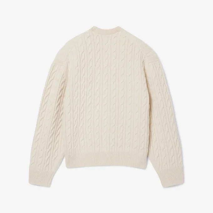 Runway Cashmere Cable Knit Cardigan