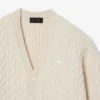 Runway Cashmere Cable Knit Cardigan