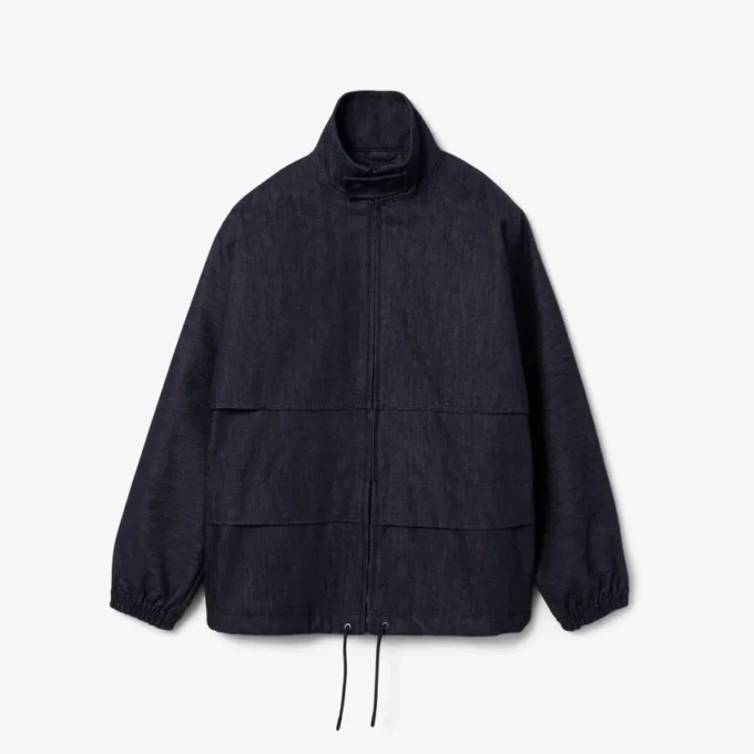 Runway Denim Track Jacket