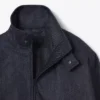 Runway Denim Track Jacket