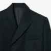 Runway Double Breasted Lightweight Wool Blazer