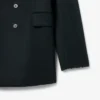 Runway Double Breasted Lightweight Wool Blazer