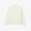 Runway Embroidered Badge Wool Sweater