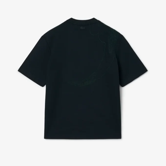 Runway Embroidered Crocodile T-Shirt