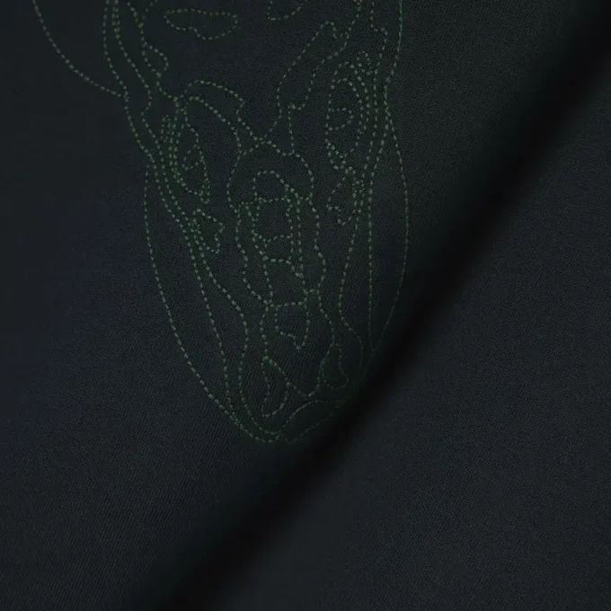 Runway Embroidered Crocodile T-Shirt