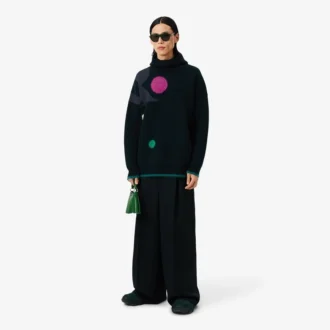 Runway Graphic Jacquard Sweater