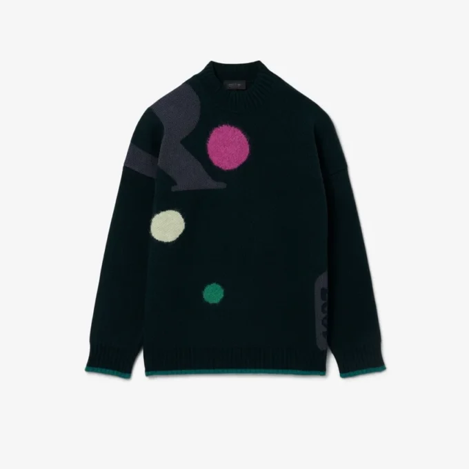 Runway Graphic Jacquard Sweater