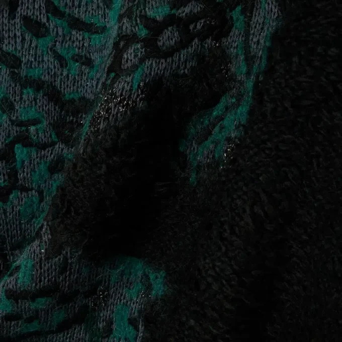 Runway Jacquard Crocodile Sweater