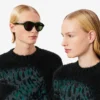 Runway Jacquard Crocodile Sweater