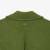 Runway Long Slub Wool Pea Coat