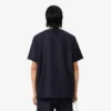 Runway Loose Fit Denim Polo Shirt