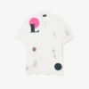 Runway Loose Fit Graphic Piqua Polo Shirt