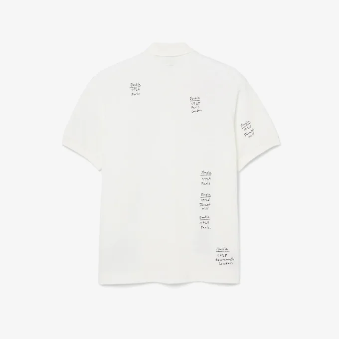 Runway Loose Fit Graphic Piqua Polo Shirt