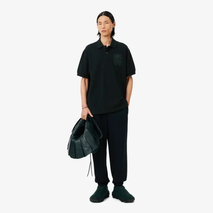 Runway Loose Fit Shield Piqua Polo Shirt