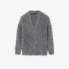 Runway Lurex Knit Cardigan