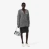 Runway Lurex Knit Skirt