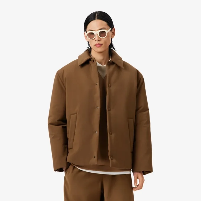 Runway Padded Wool Blend Jacket