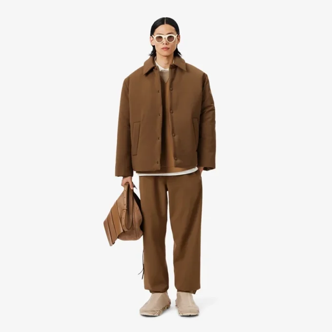 Runway Padded Wool Blend Jacket