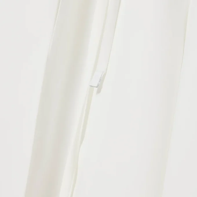 Runway Pleated Embroidery Detail Polo Dress