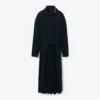 Runway Pleated Polo Maxi Dress