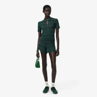 Runway Pointelle Knit Shorts