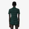 Runway Pointelle Polo Collar Sweater