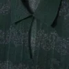 Runway Pointelle Polo Collar Sweater
