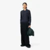 Runway Polo Collar Merino Wool Sweater