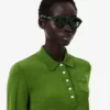 Runway Polo Collar Merino Wool Sweater